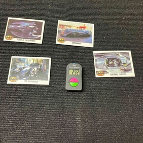 Vintage Batman Trading Cards