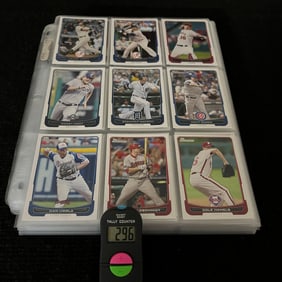 Bowman Baseball Cards Partial Set