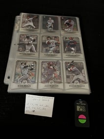 2010 Bowman Platinum Baseball Base Set Missing A Few