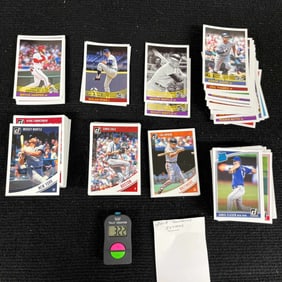 2018 Donruss Baseball Card Singles