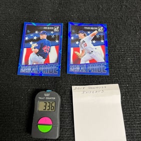 Jon Olsen & Tyler Holton 2018 Donruss Baseball Cards #'d/249