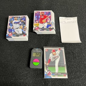 2018 Bowman Baseball Base Set Complete w/ Ohtani RC