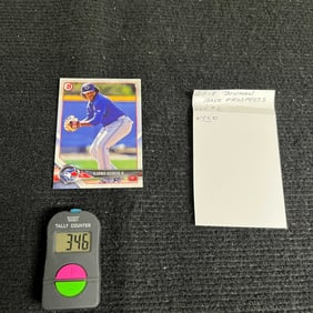 Vladimir Guerrero Jr. 2018 Bowman Baseball Card