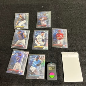 2018 Bowman Chrome Baseball Insert Cards