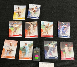 2018 Donruss Diamond Kings Baseball HOF Cards