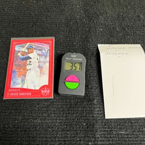 Jackie Robinson 2018 Donruss Diamond Kings Baseball Parallel