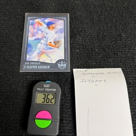 Clayton Kershaw 2018 Donruss Diamond Kings Baseball