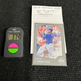 anthony Rizzo 2018 Donruss Diamond Kings Baseball Parallel #90/99