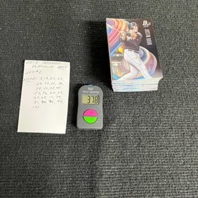 2018 Bowman Platinum Base Baseball Cards
