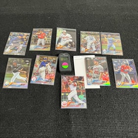 2018 Topps Chrome Refractor Baseball Cards