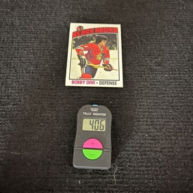 1977-78 Topps Bobby Orr Hockey Card