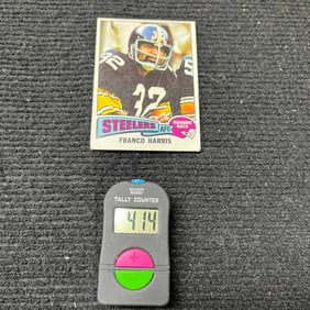 Franco harris 1975  Topps Football Card