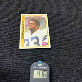 Tony Dorsett 1978  Topps Football Card
