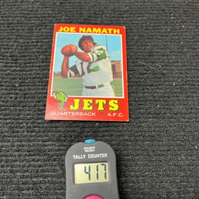 Joe Namath 1971  Topps Football Card
