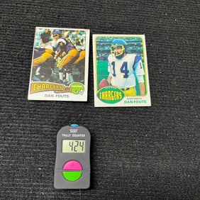 Dan Fouts 1975  Topps Football Card