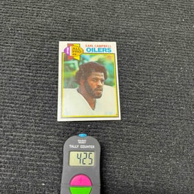 Earl Campbell 1979  Topps Football Card