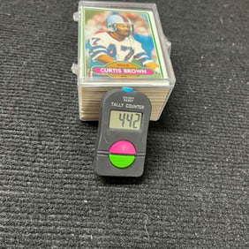 Mix of Topps Football Cards