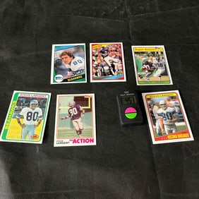 Steve Largent Topps Football Card