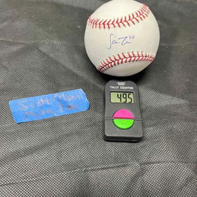 Scott Olsen Signed Baseball