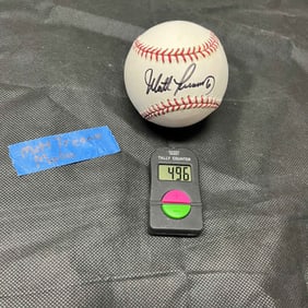 Matt Treanor Signed Baseball