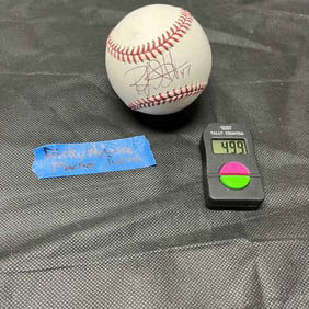 Ricky Nelson Signed Baseball
