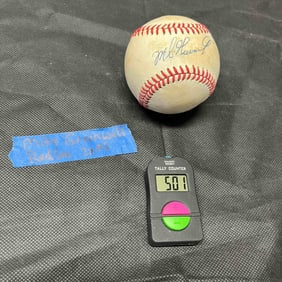 Mike Greenwell Signed Baseball
