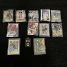 Tyler Glasgow Baseball Card Lot