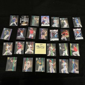 2022 Panini Capstone Baseball Card Lot