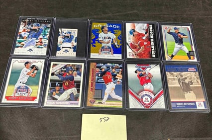 robert Refsnyder Baseball Card Lot