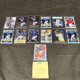 Jose Bautista Baseball Card Lot
