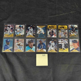 1996 Pinnacle Starburst Baseball Card Parallels