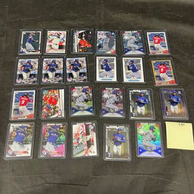 Nomar Mazara Baseball Card Lot