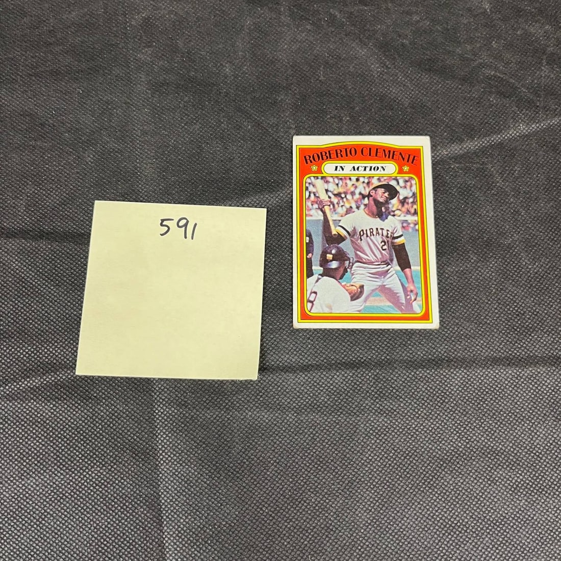 Roberto Clemente 1972 Topps Baseball Card #310 (1 of 2)