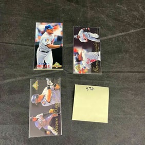Fleer Extra Bases Baseball Insert Cards