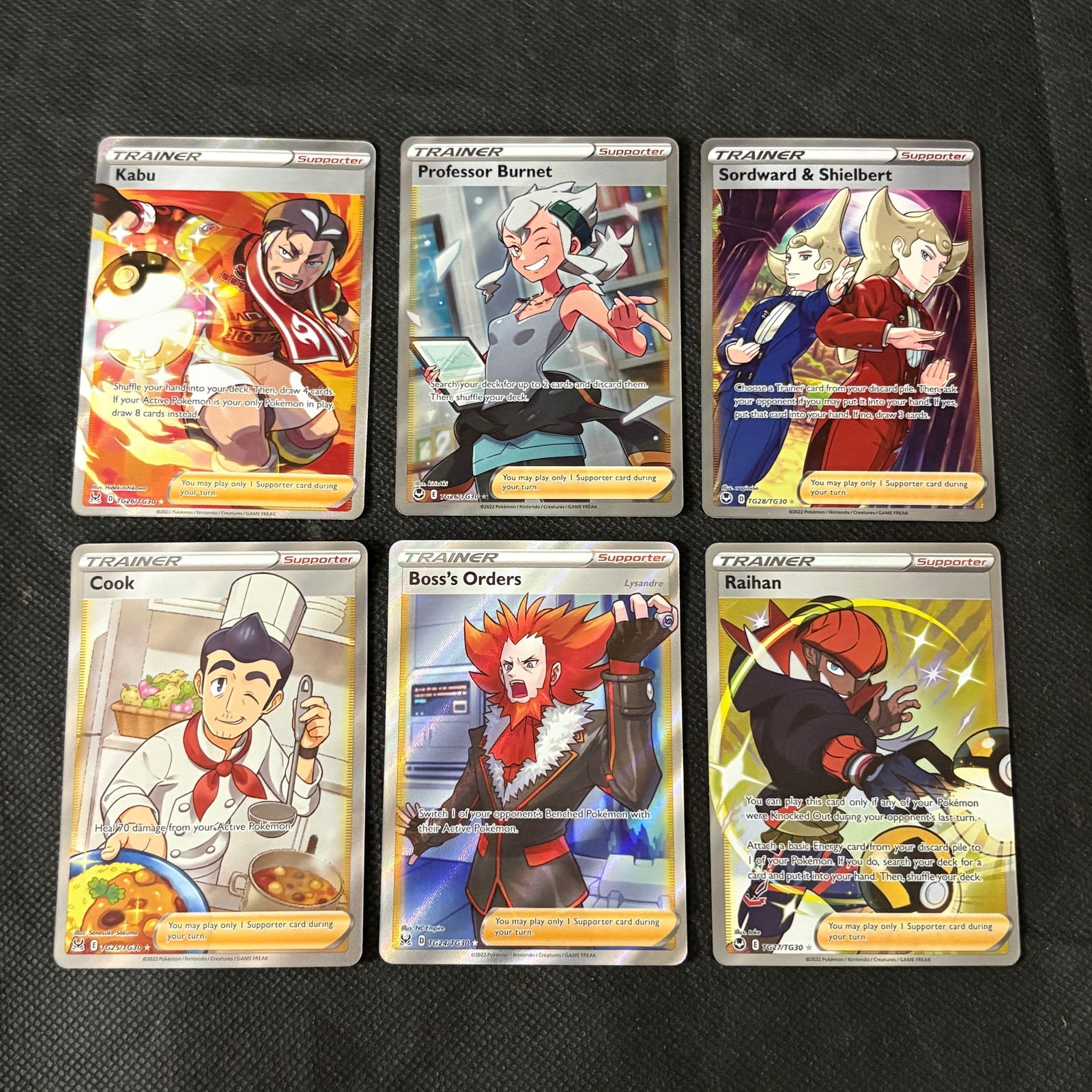 Silver Tempest, Lost Origins Full Art Trainer Galleries, Burnet + (1 of 2)