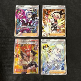 Full Art Trainer Pokemon Cards, Lysandre's Trump Card
