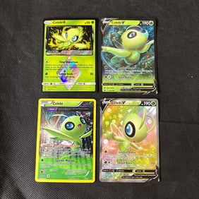 Celebi Pokemon Card Lot, XY Promo +