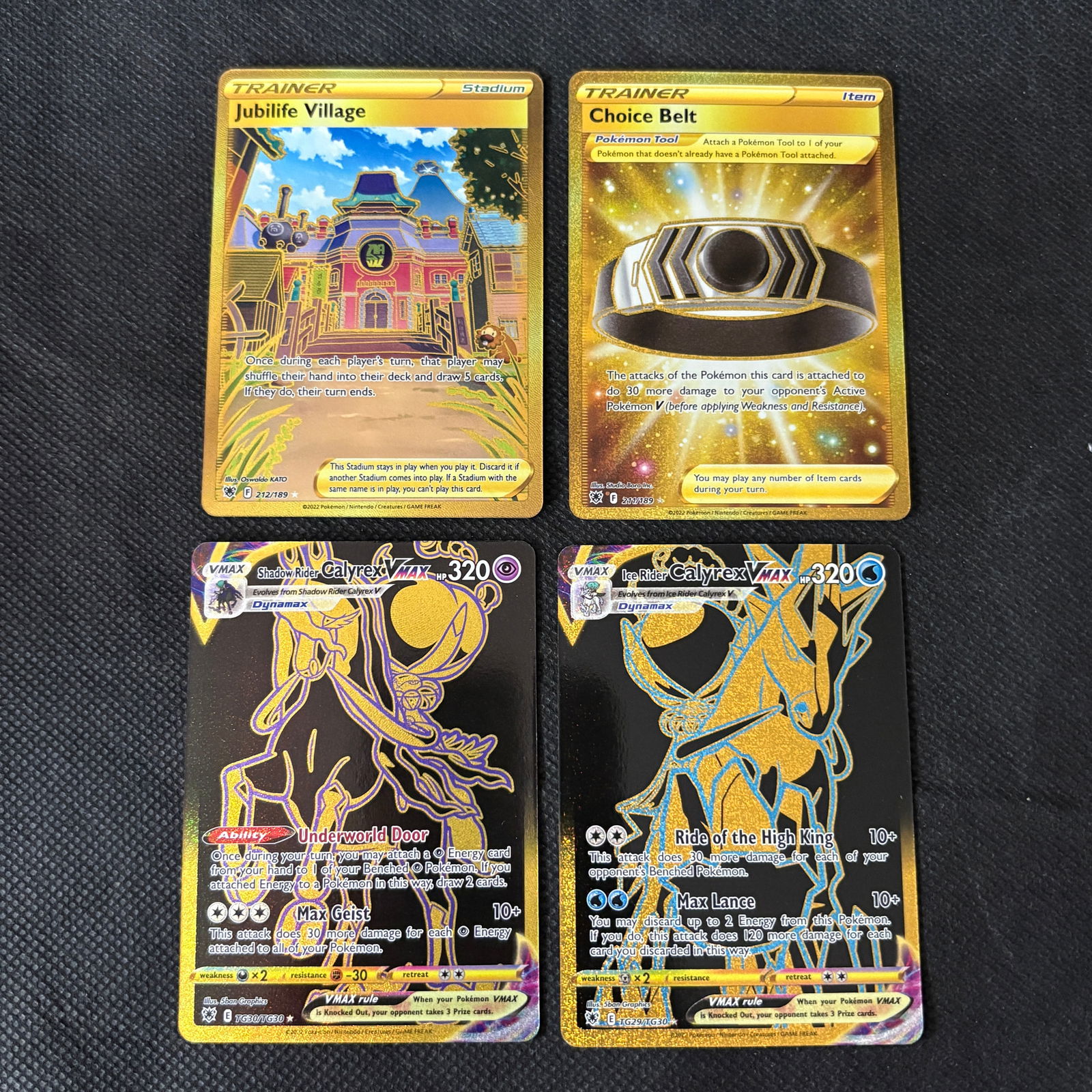 Astral Radiance Gold Secret Rare Pokemon Cards (1 of 2)