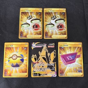 Gold Secret Rare Pokemon Cards