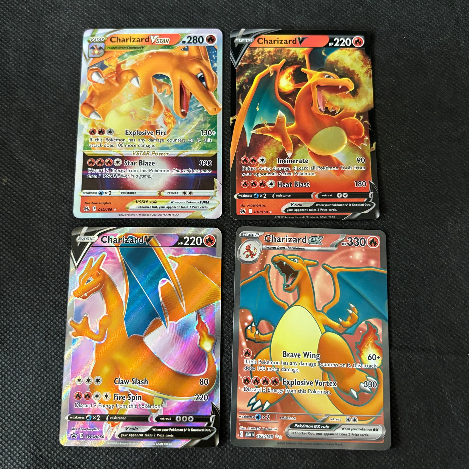Charizard Pokemon Card Lot (1 of 2)