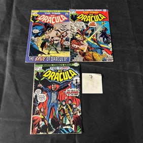 Marvel Coimics Tomb of Dracula Bronze Age Comic Books