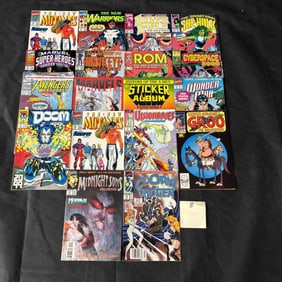 Marvel Coimics Mix of Comic Books