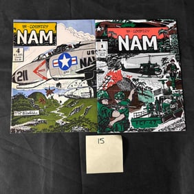 In-Country Nam #1 (Survival Art Press, 1986) and #4