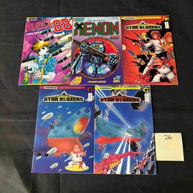 Eclipse & Comico Lot w/ Star Blazers