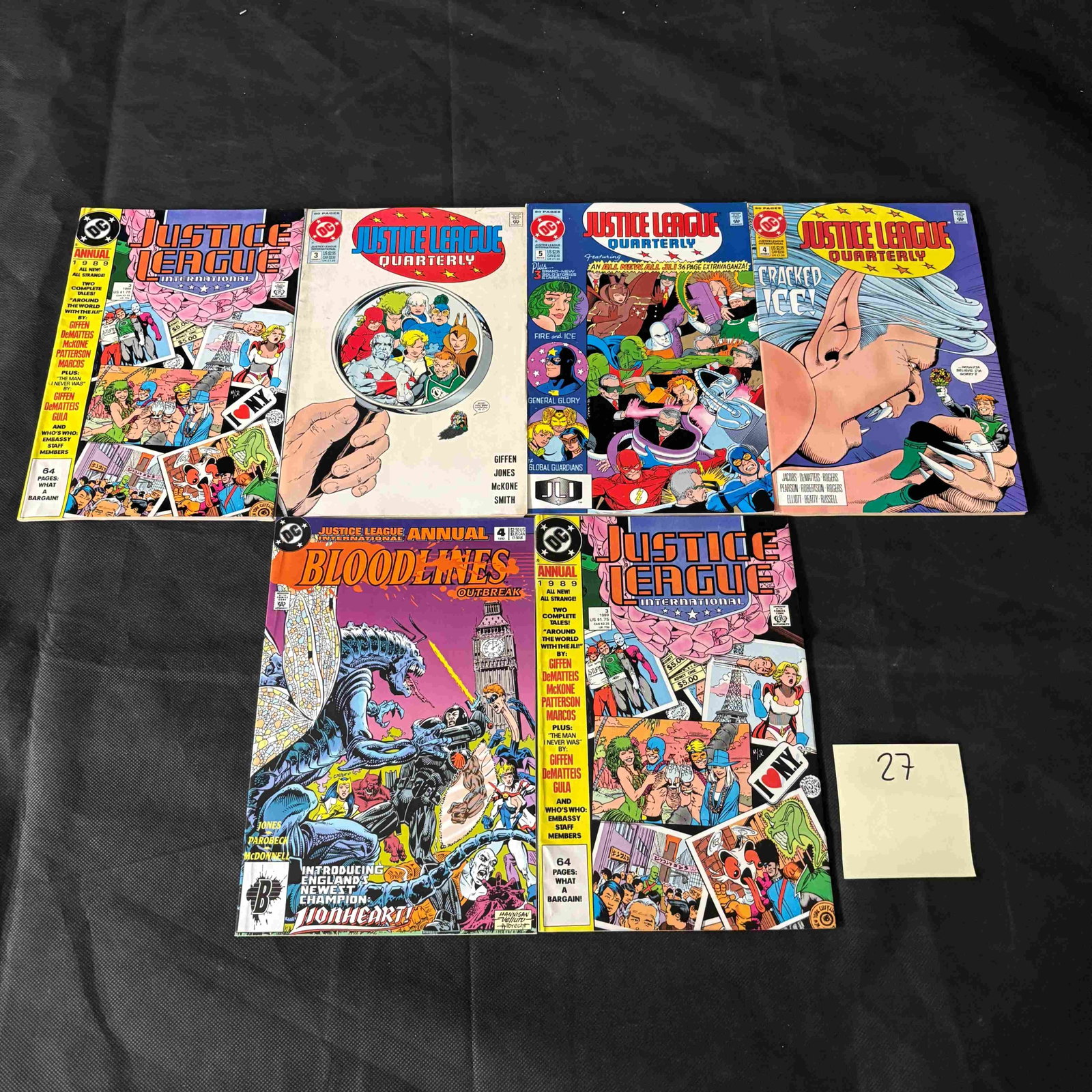DC Comics Justice League: We are a veteran owned company. Please look at the pictures carefully to determine what you believe the condition of collectible is. We are currently accepting consignments. Email us a aeronhouse1994@