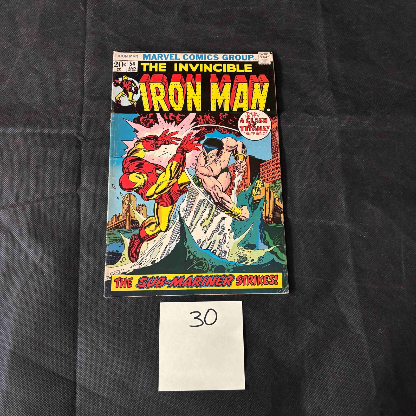 Invincible Iron Man #54 Bronze age Marvel Comic (1 of 1)