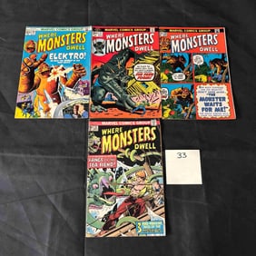 Where Monsters Dwell Marvel Bronze Age Comics