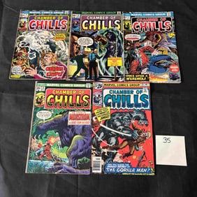 Chamber of Chills Marvel Bronze Age Comics