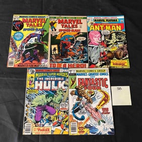 Bronze Age Marvel Comic Lot, Marvel Tales, Hulk +
