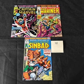 Marvel Spotlight Bronze Age w/ Cpt Marvel #1